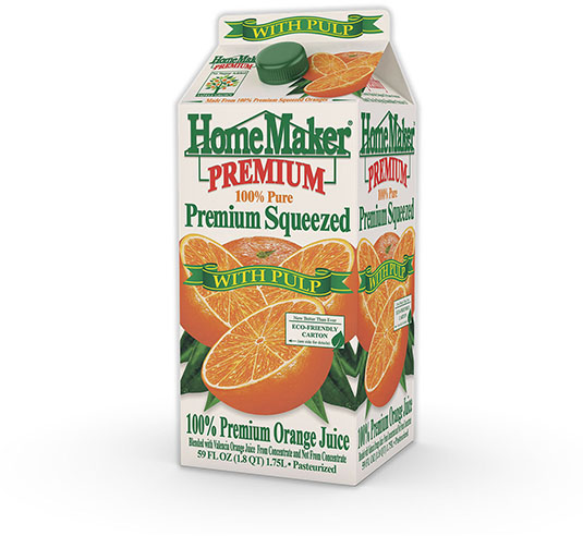 HomeMaker Premium Pulp Orange Juice